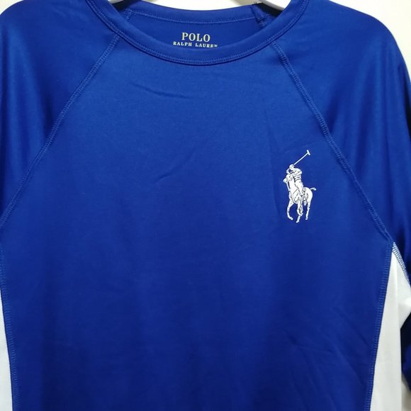 BNWT Polo by Ralph Lauren Boys Tees Blue Size Extra Large (18-20) - Picture 4 of 4